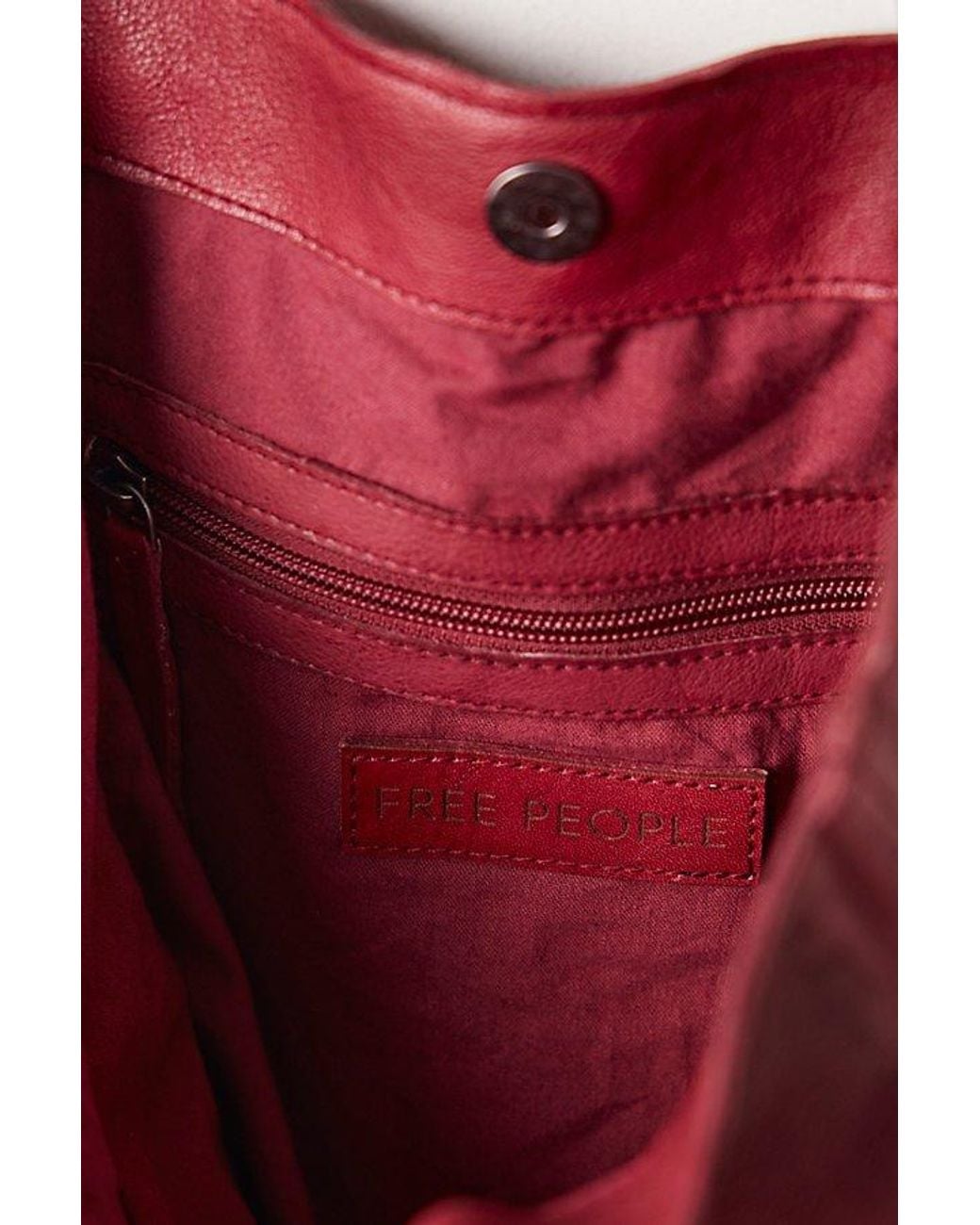 Free People Red Iris Tote