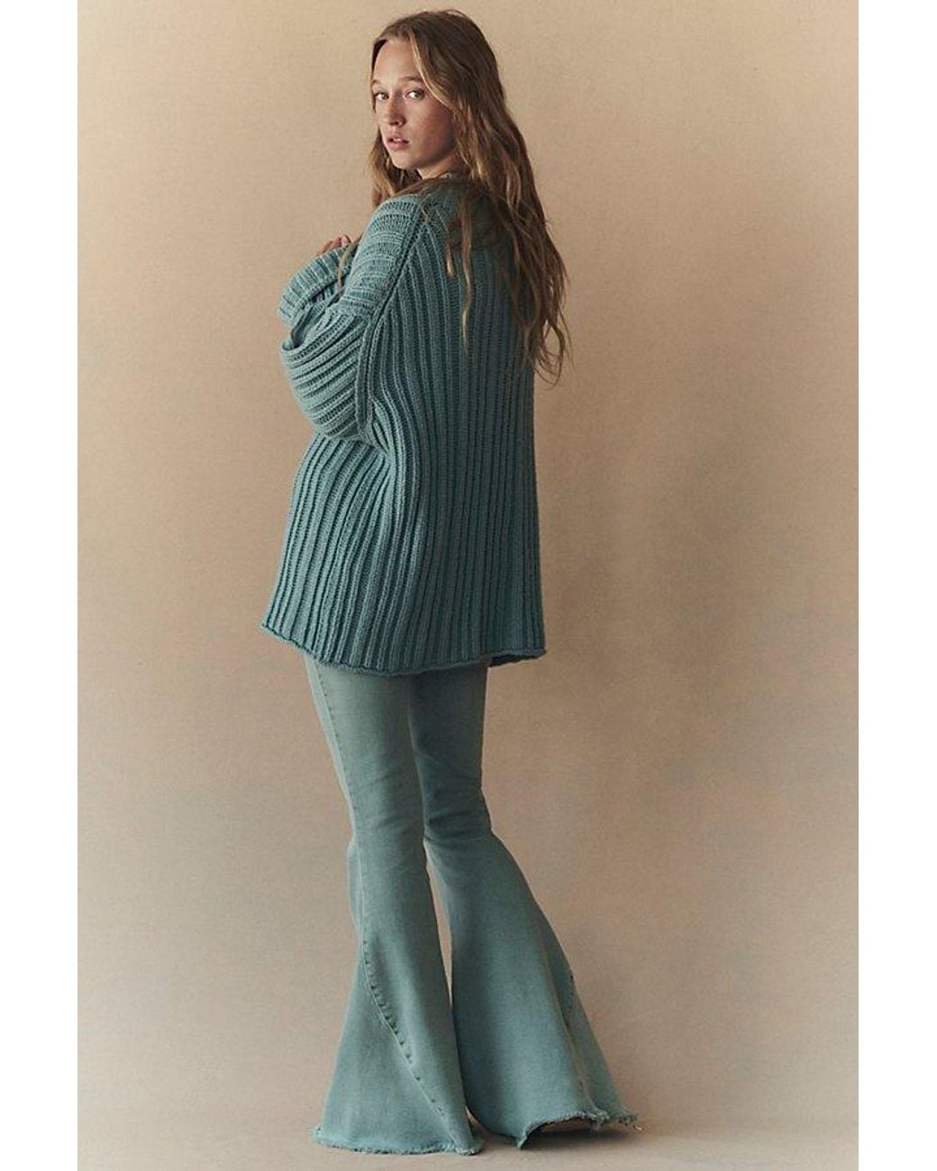 free-est Blue Sandbar Pullover