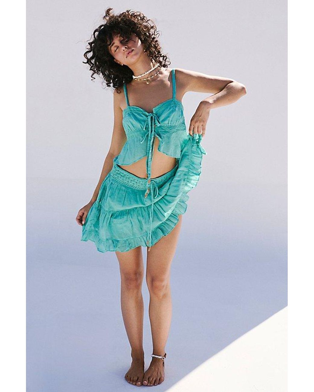 free-est Green Zaria Co-ord