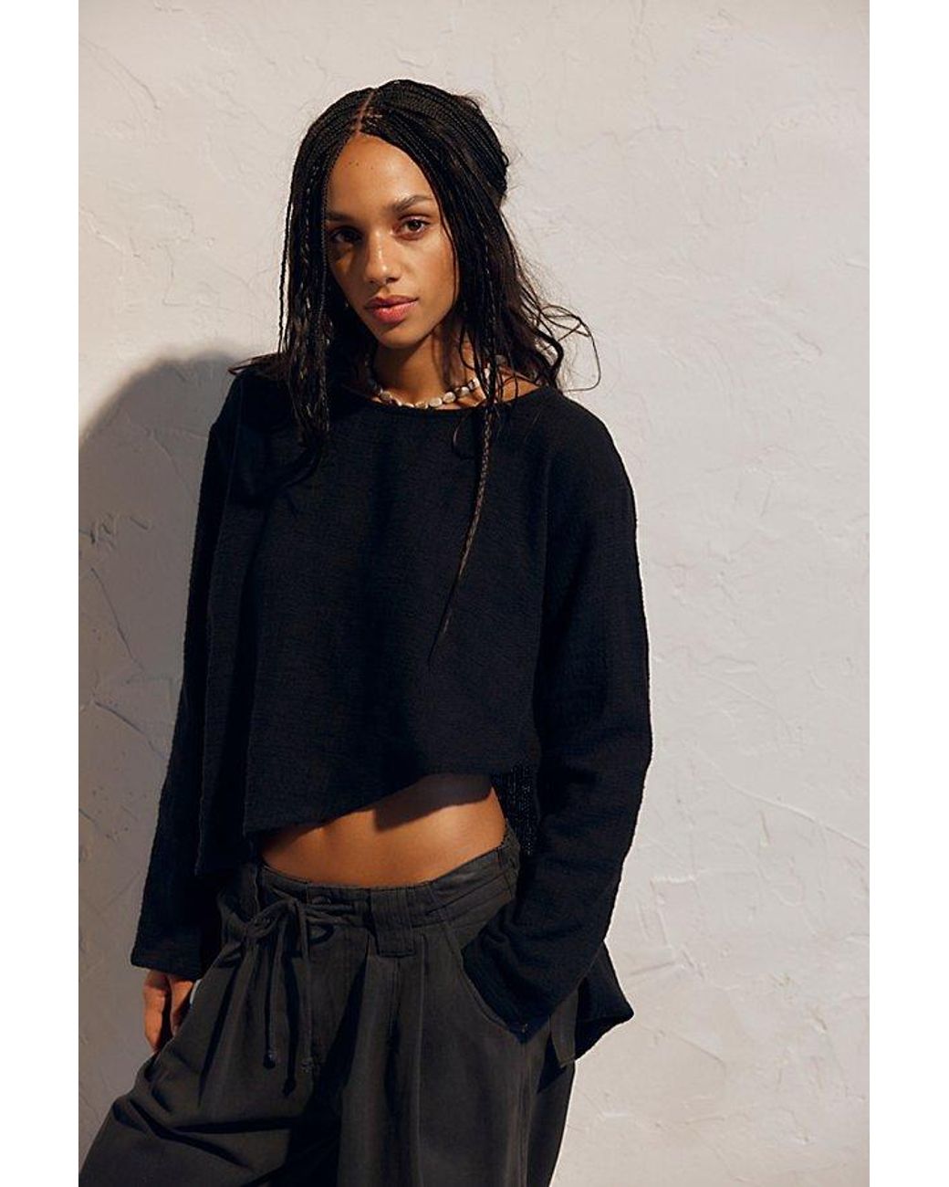 free-est Blue Alina Top By