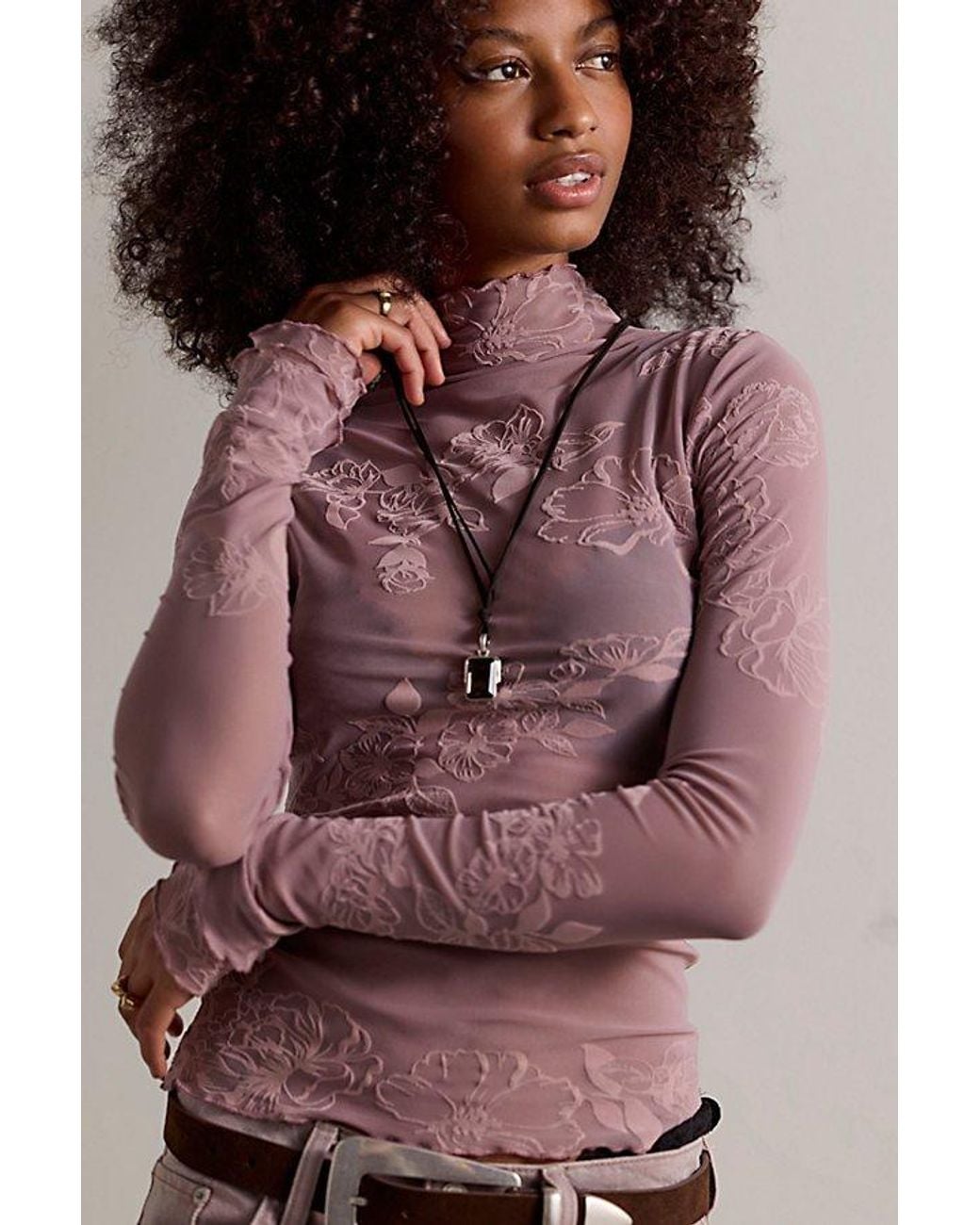 Intimately By Free People Brown You Decide Long Sleeve By