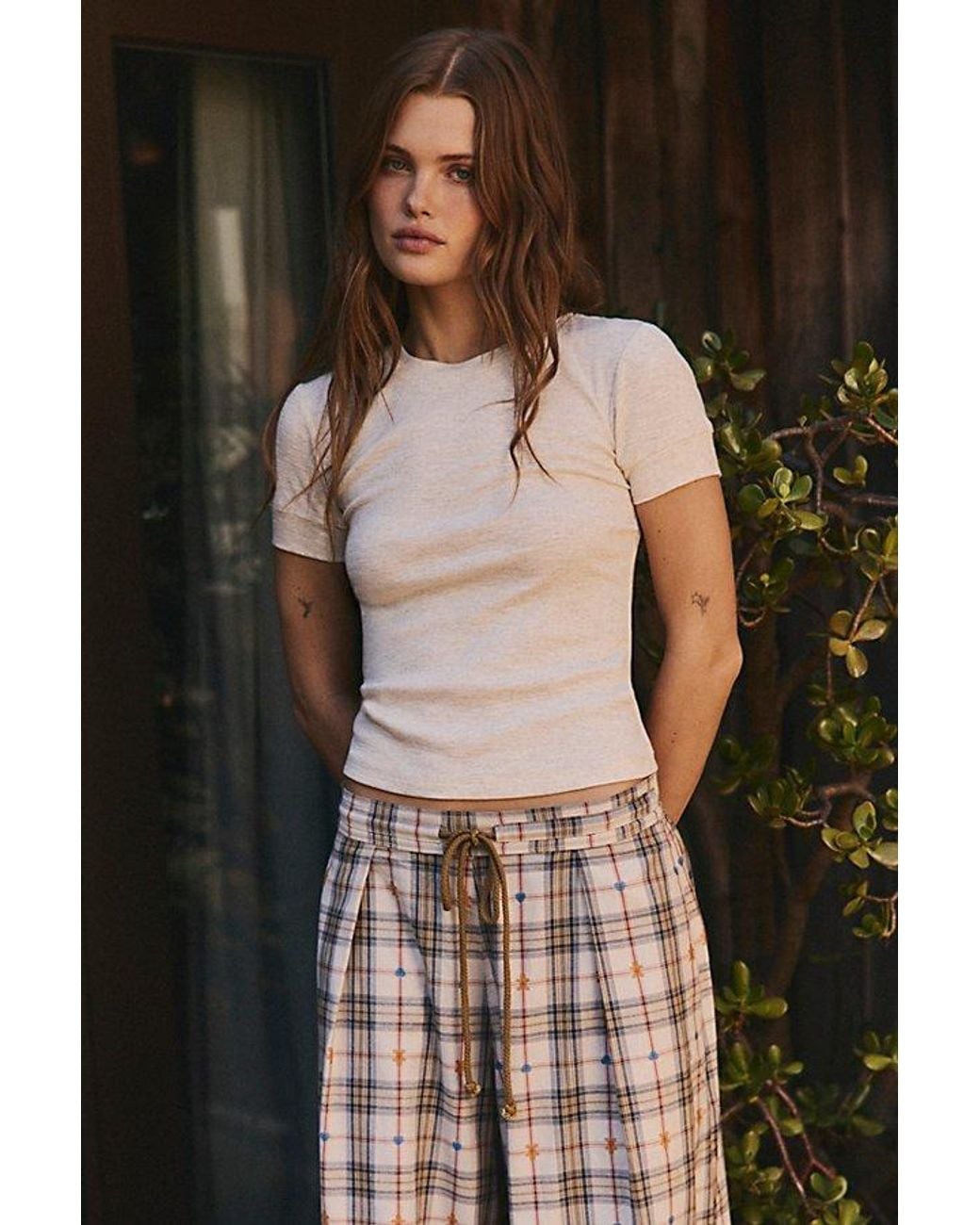 Intimately By Free People Black Cozy Core Pj Set By