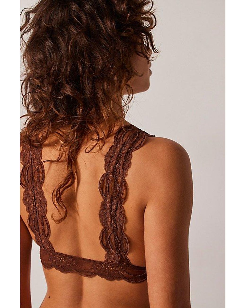 Intimately By Free People Multicolor Last Dance Lace Plunge Bralette