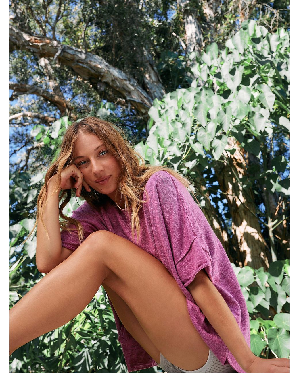 Free People Winnie Sweater Tee | Lyst