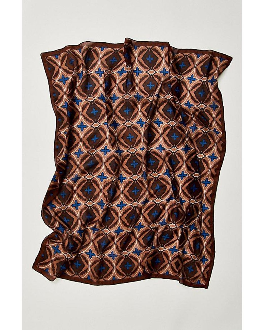 Free People Multicolor So Silk Printed Bandana