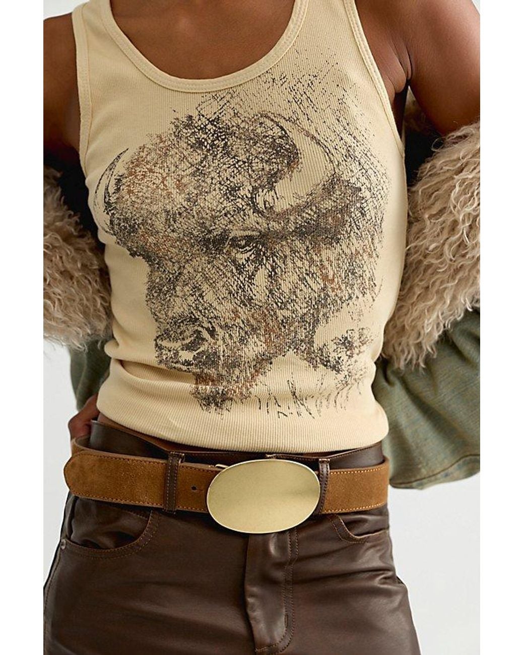 Ragabond Natural Nocturne Tank Top By