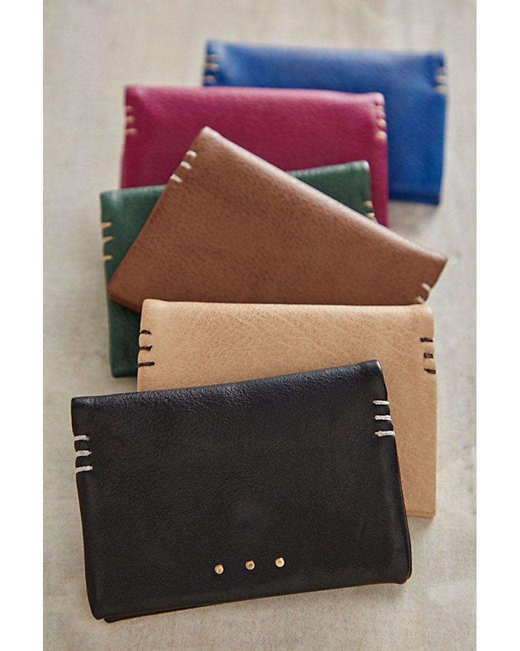 Free People Black Mini Cove Wallet