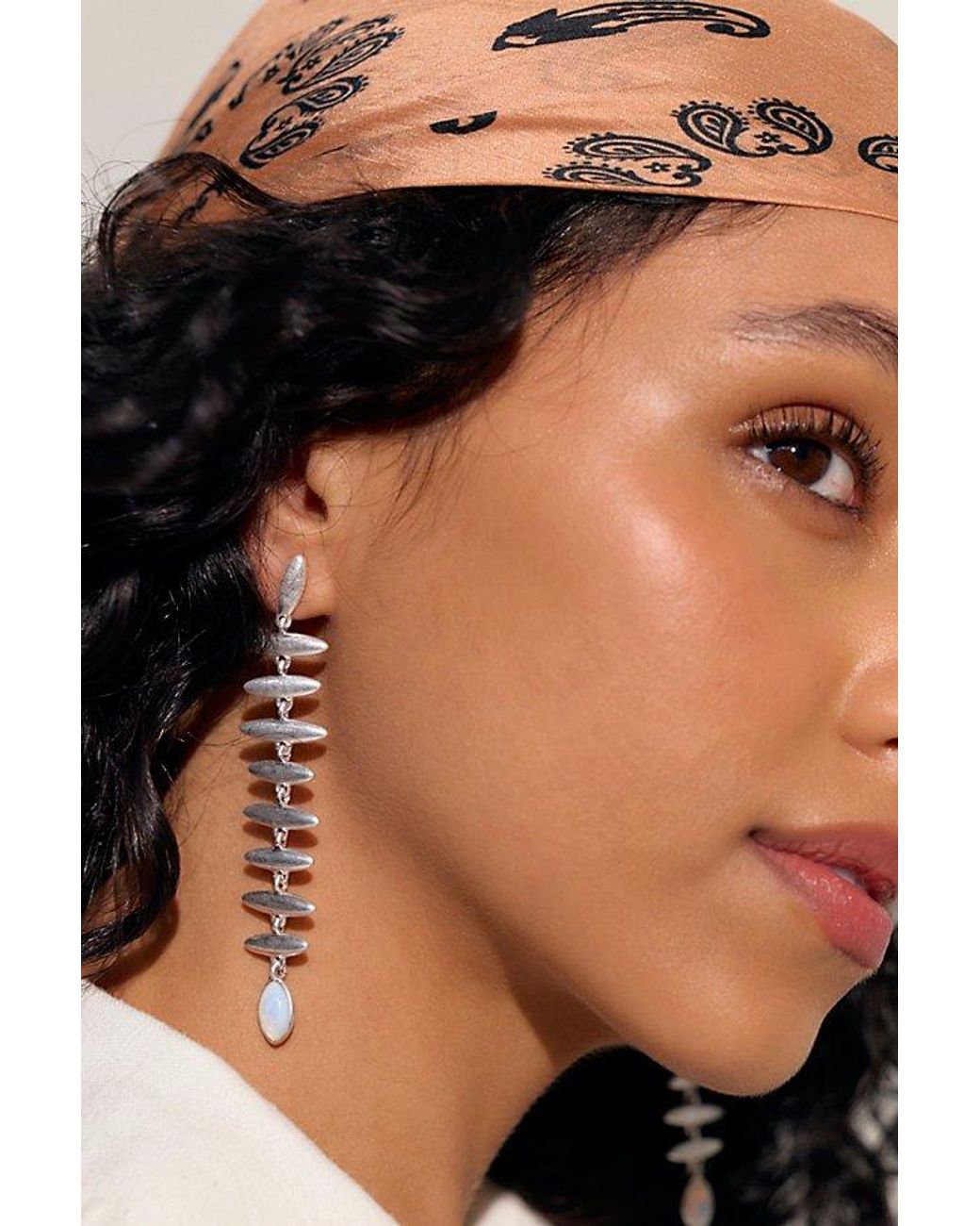 Free People Black Carmen Statement Earrings
