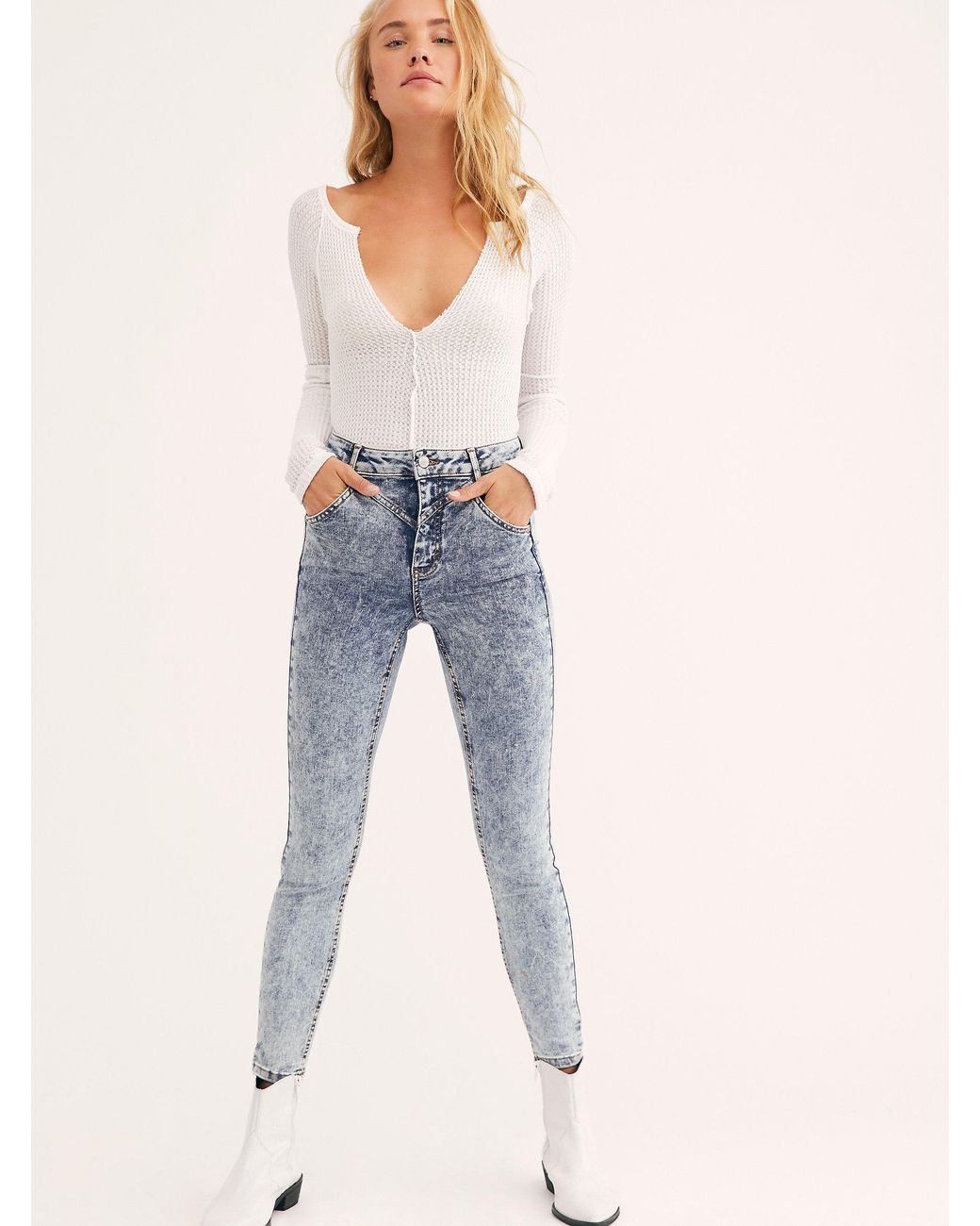 Free people skinny jeans 2025