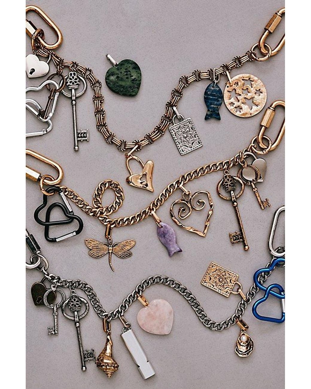 Free People Blue Charmed Swag Bag Charm