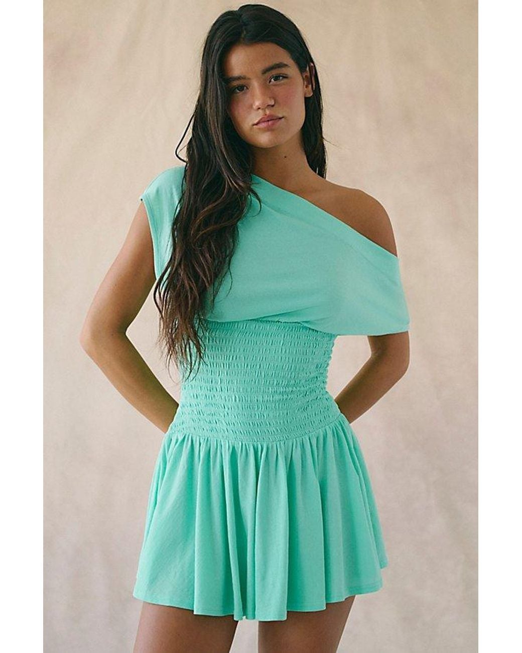 free-est Green Scorching Hot Mini Dress By