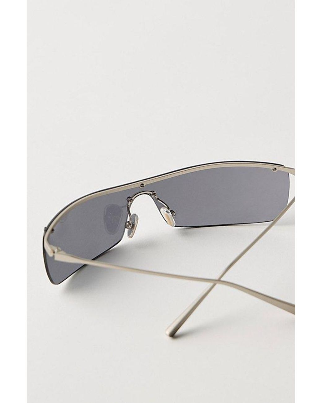 Elisa Johnson Gray Mini Vito Sunglasses