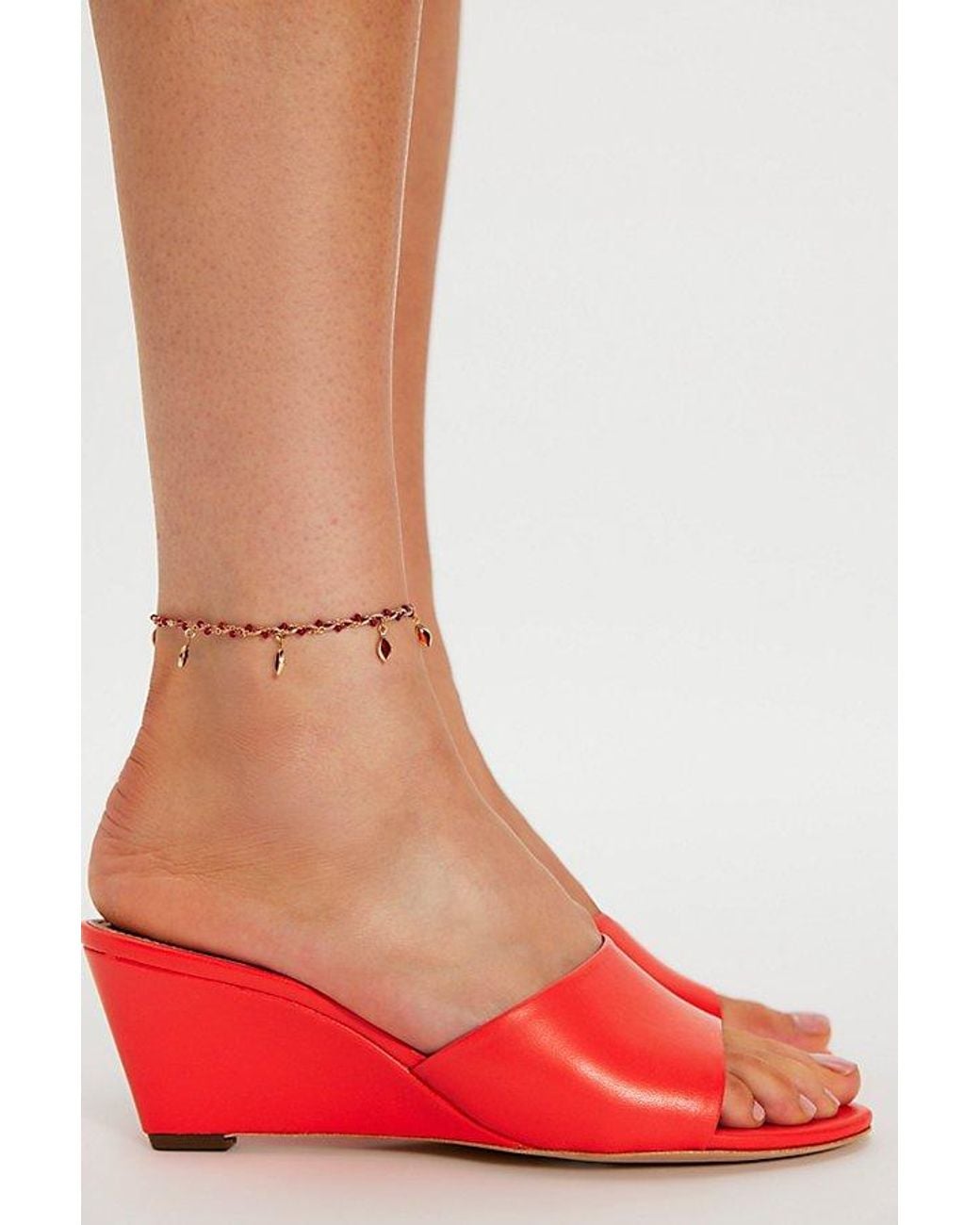 Vicenza Red Java Wedges By