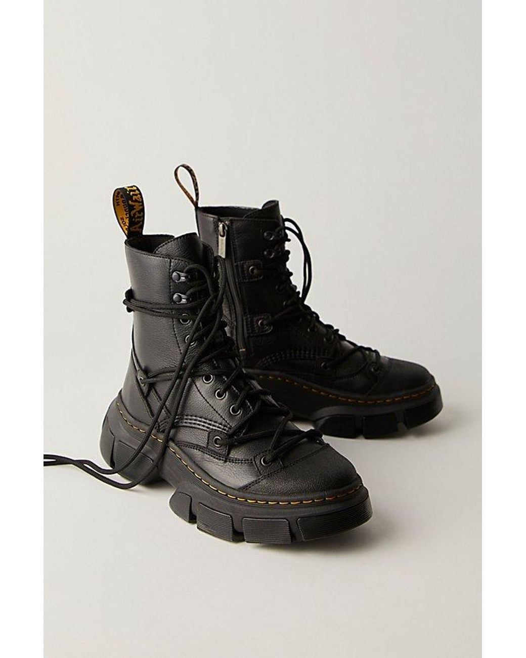 Dr. Martens Black Dr Martens Dmxl Lace-Up Boots
