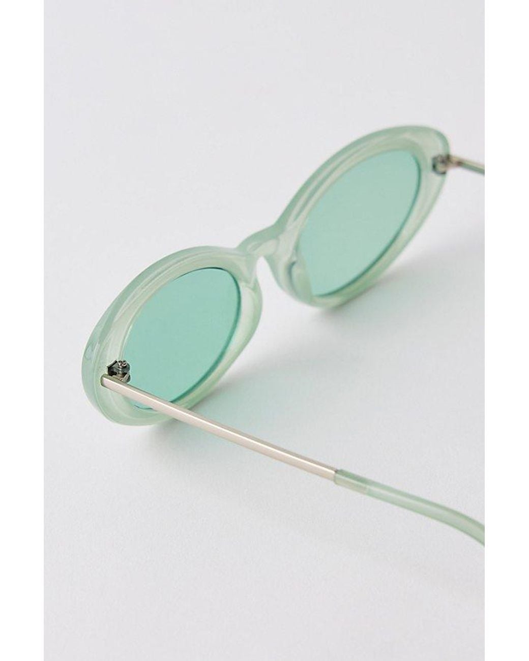 Free People Multicolor Mae Oval Sunglasses