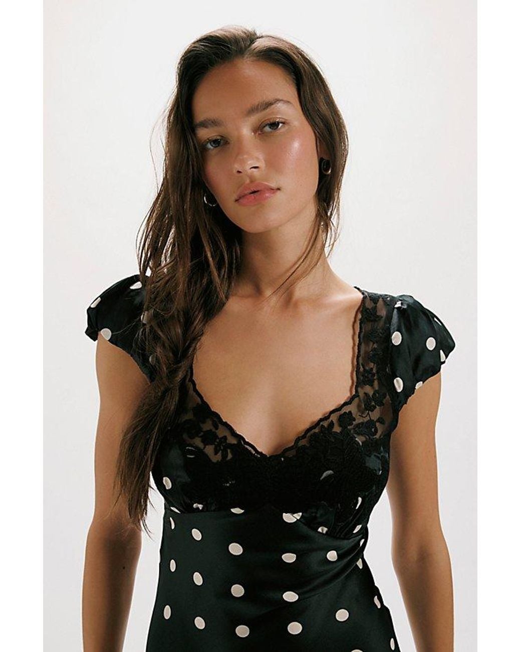 Free People Butterfly Babe Maxi Dress At In Night Sky Combo, Size: Xs in  Black | Lyst