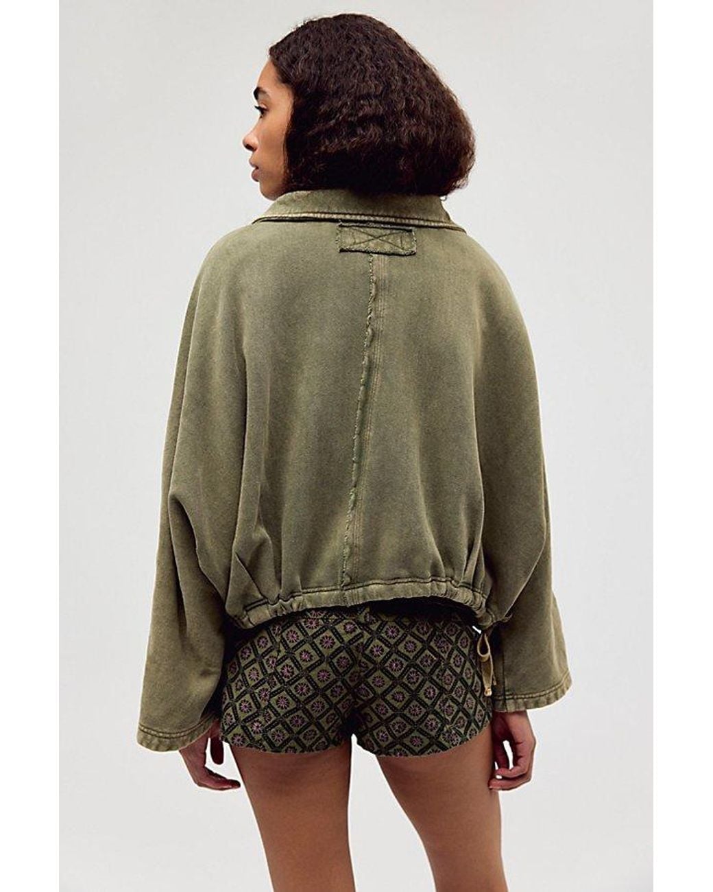Free People Multicolor Tally Sweatshirt Cardi