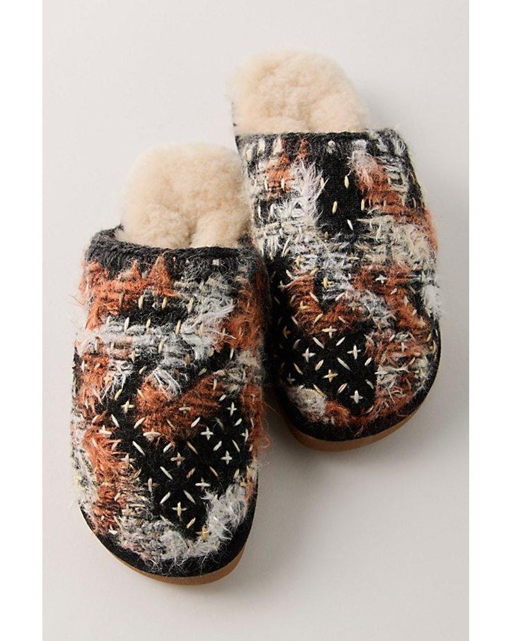 Mou Multicolor Cortina Slippers
