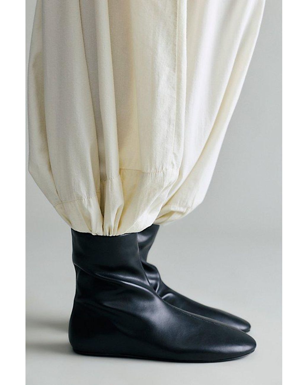 Jeffrey Campbell Black Lost Sole Ballet Boots