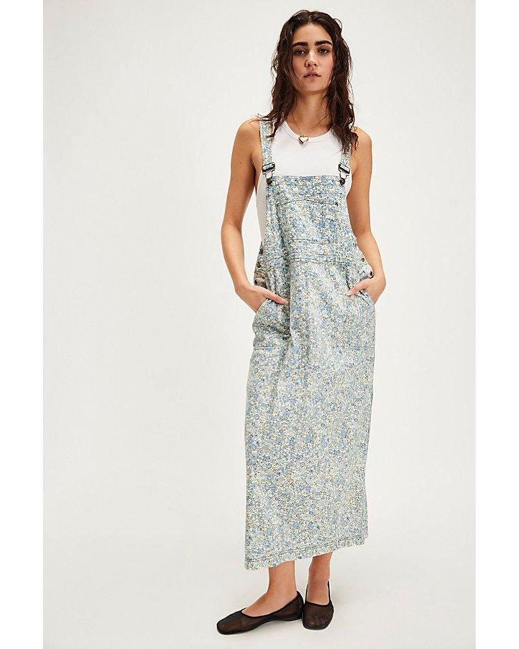 Free People ★ Hanson Apron Midi Dress Free People Hanson Apron Midi Dress | Lyst