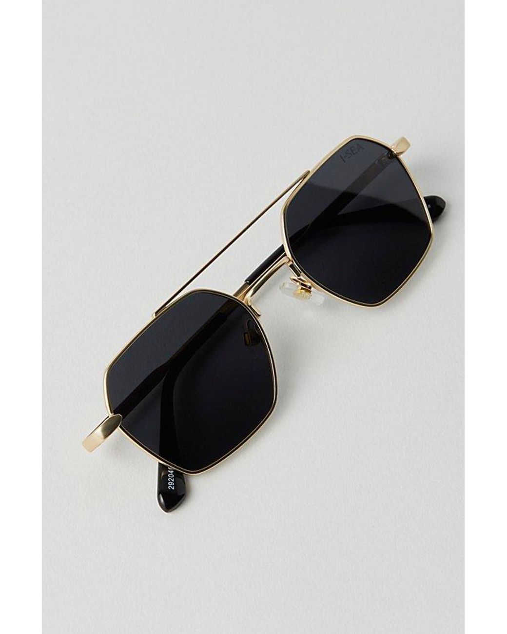 Free People Black Sara Polarized Sunglasses