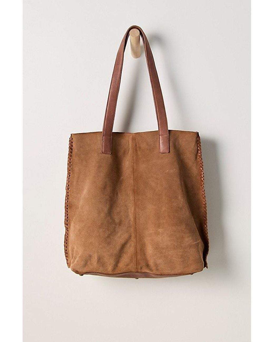 Free People Multicolor Maeve Suede Tote Bag