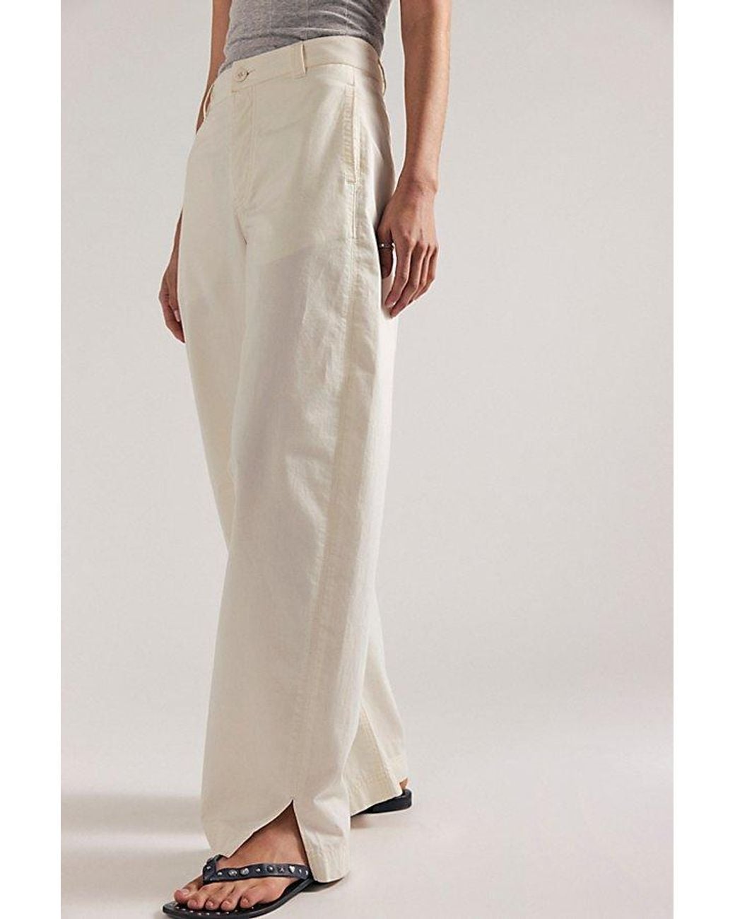 Free People Multicolor Stand Up Barrel Chino Pants
