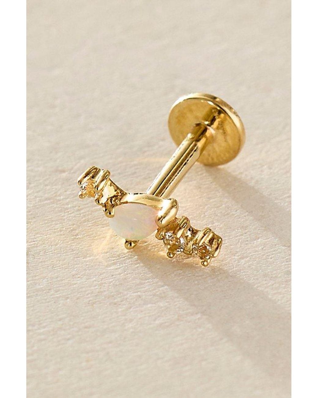 Local Eclectic Pink Constellation Flatback Earrings