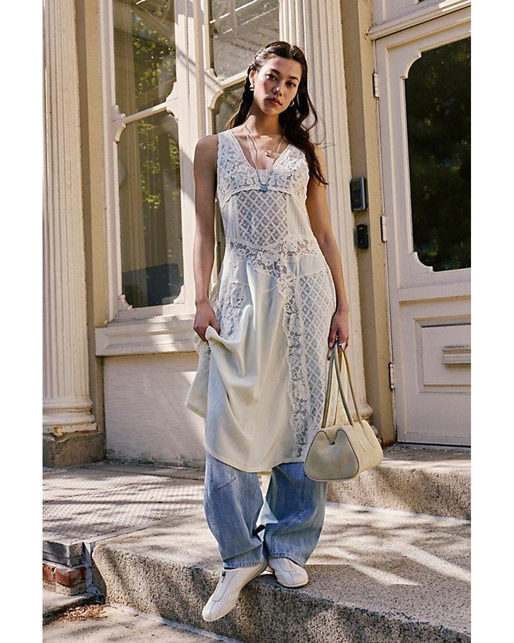 Intimately By Free People Multicolor This Is The One Midi Slip Dress By