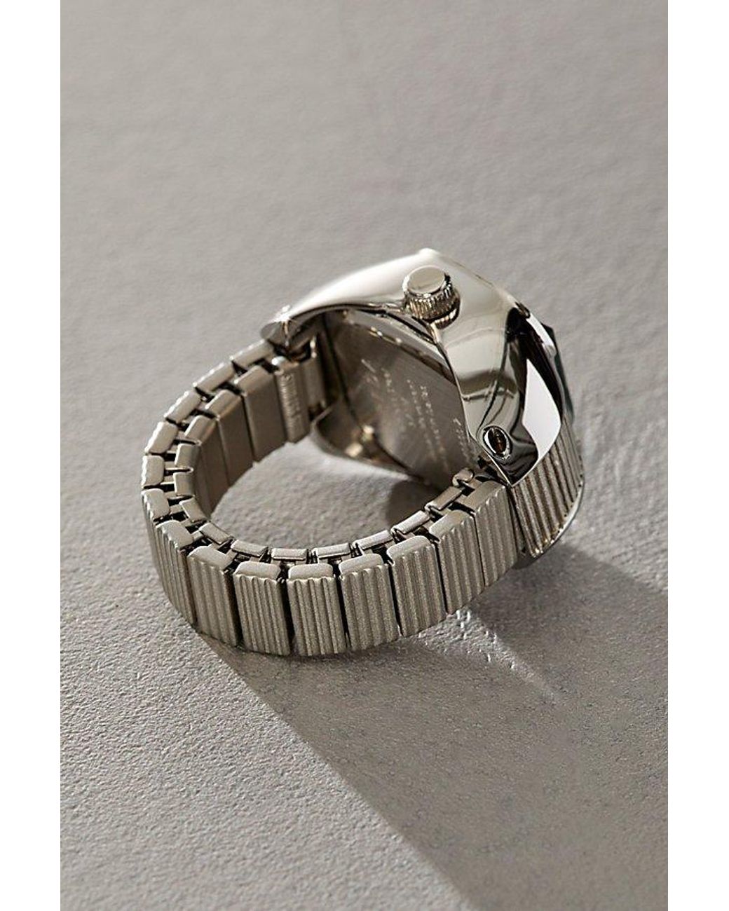 Breda Metallic Nocturne Ring Watch