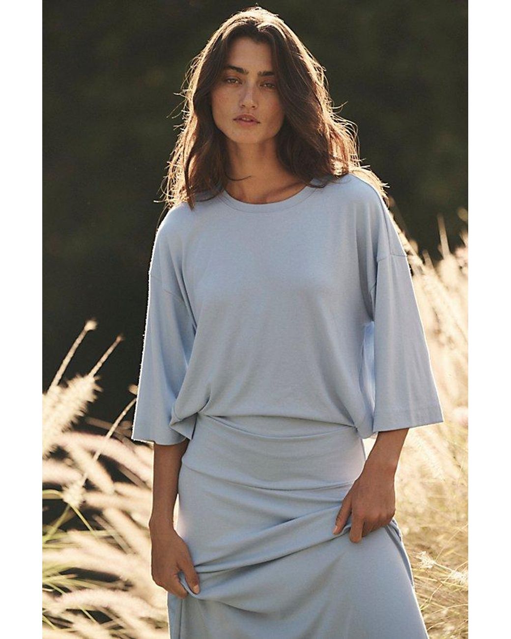 free-est Multicolor Good Feels Maple Midi Dress By