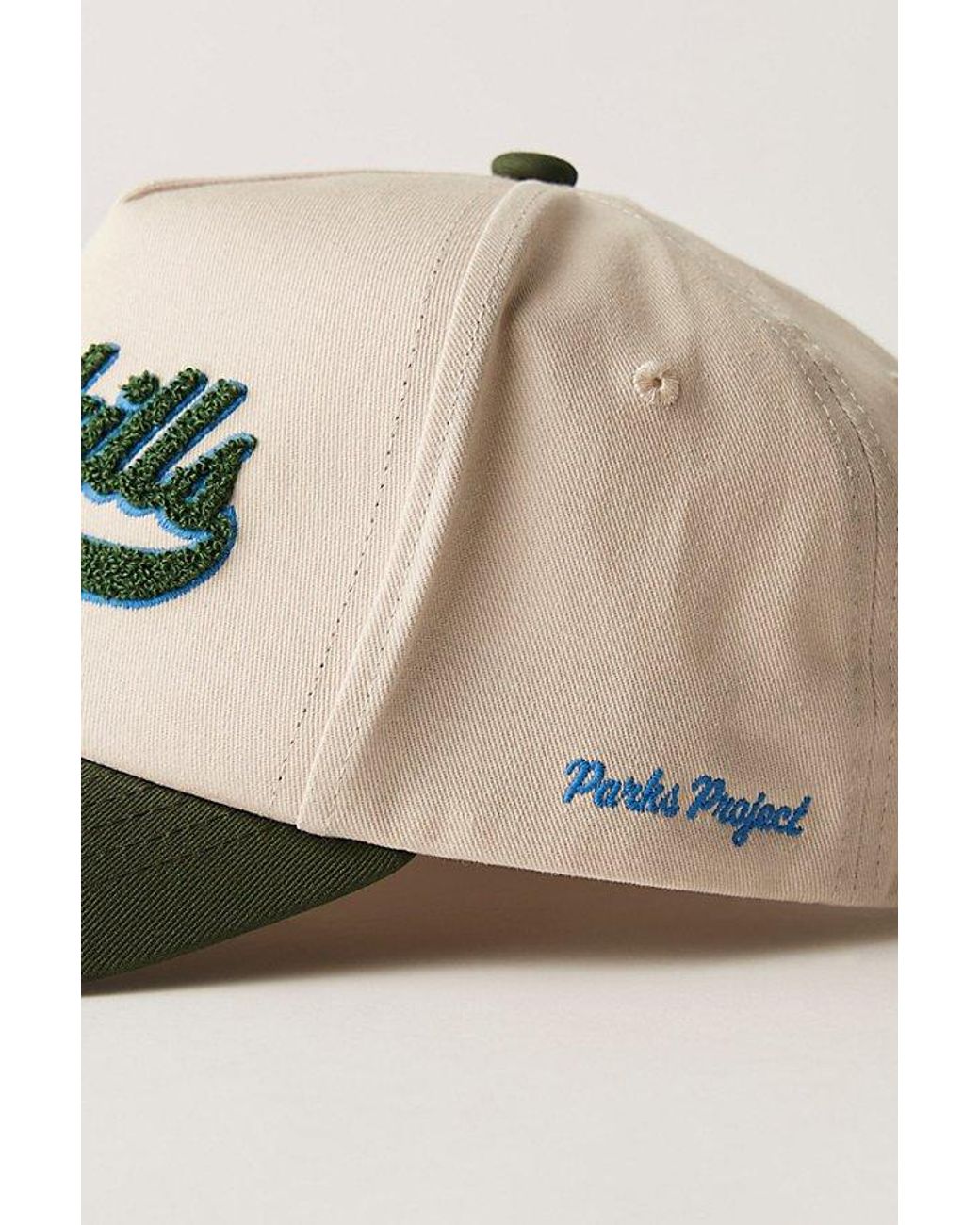 Parks Project Green Catskills Vintage Chenille Baseball Hat