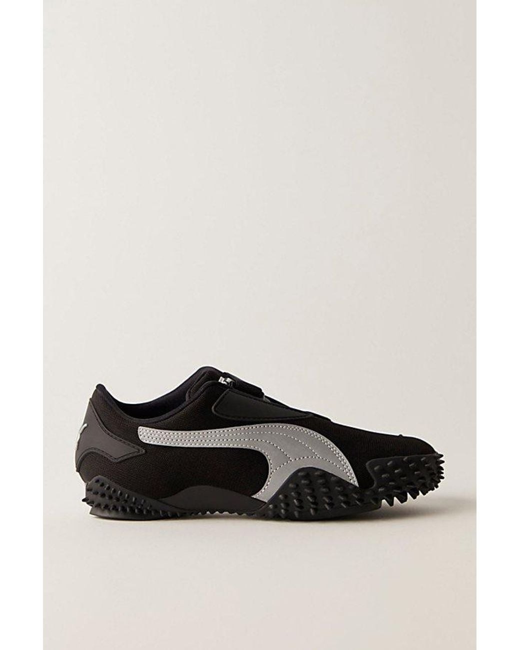 PUMA Black Mostro Suede Sneakers