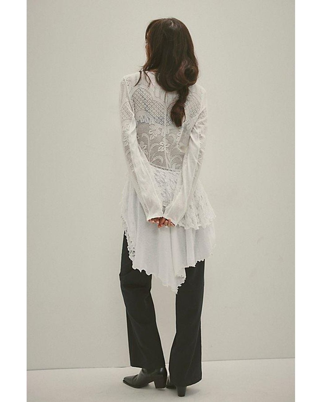 Free People Natural Alesia Maxi Top