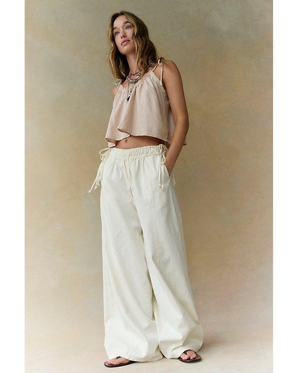 free-est Gray Sun Dazed Pants By