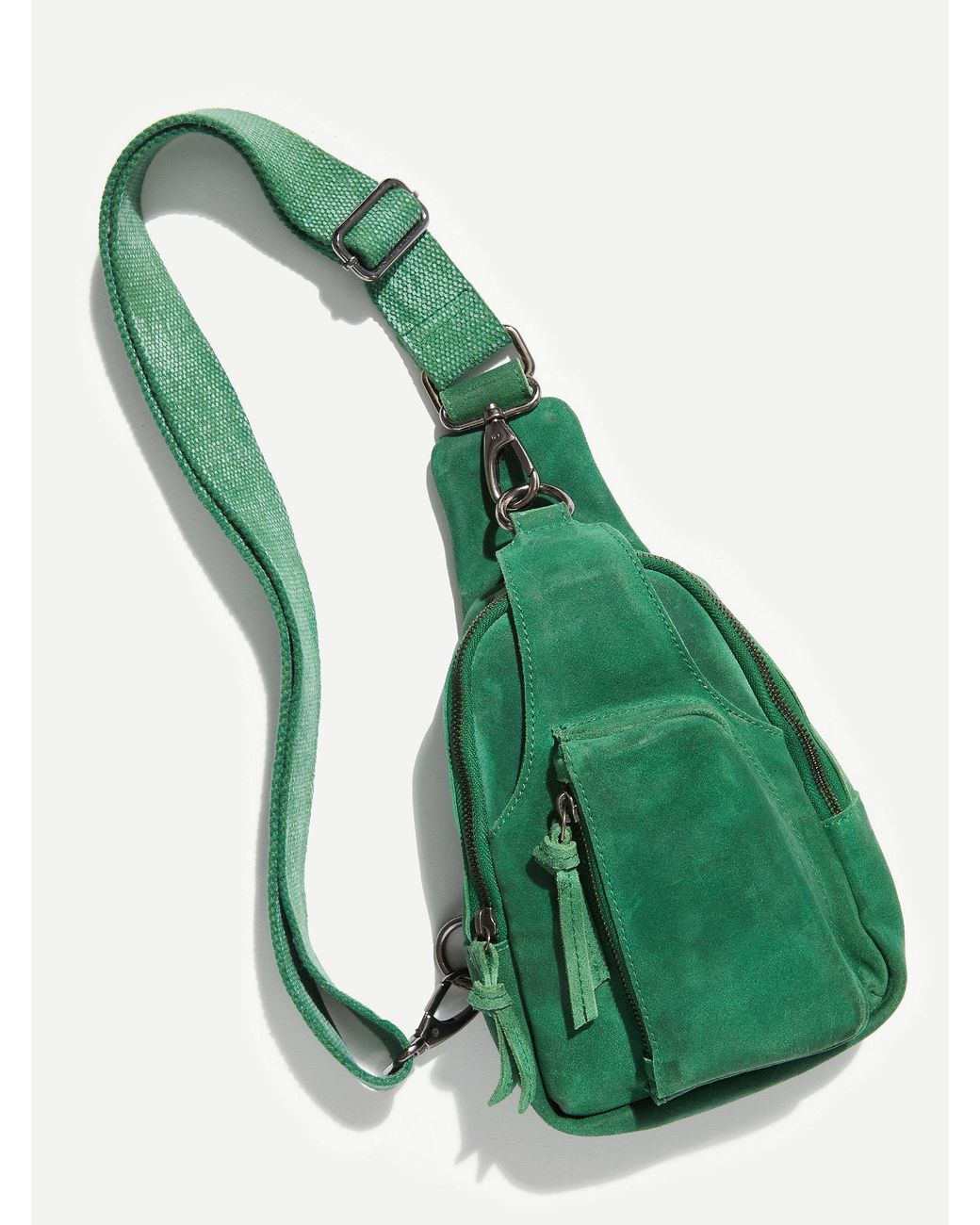 Free People Hudson Sling Bag in Green Lyst
