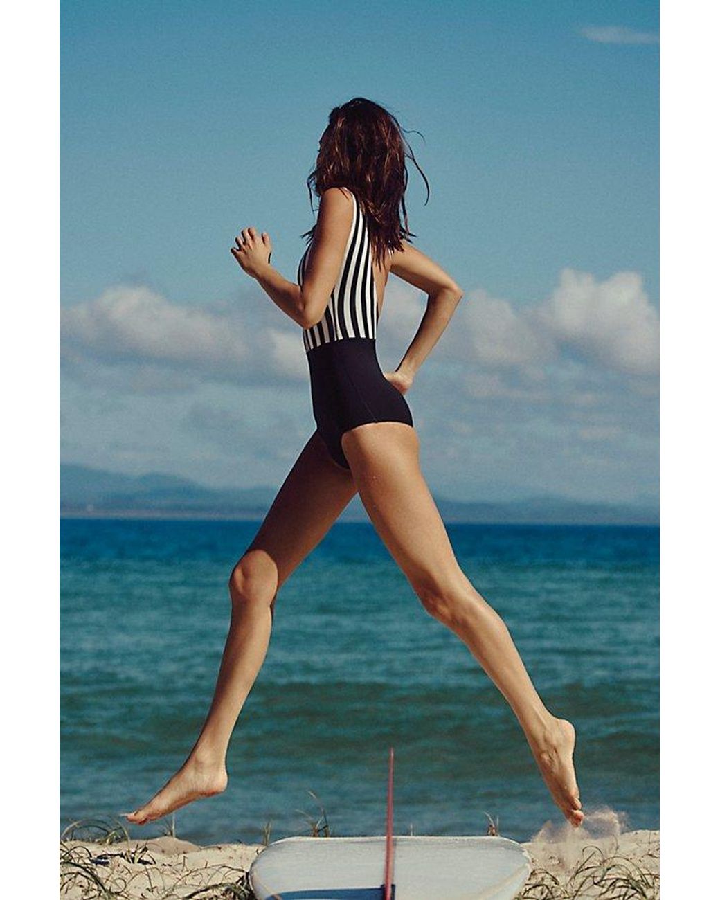 Seea Gray Lido One-Piece Surf Suit
