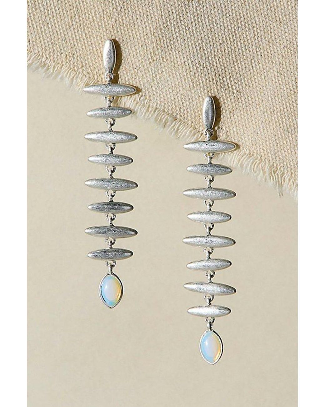 Free People Black Carmen Statement Earrings