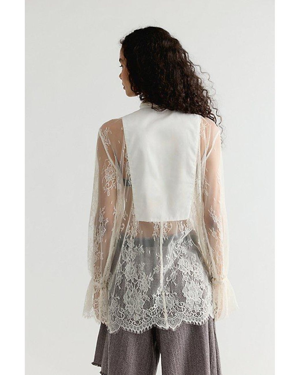 Bali Black Ophelia Tuxedo Top
