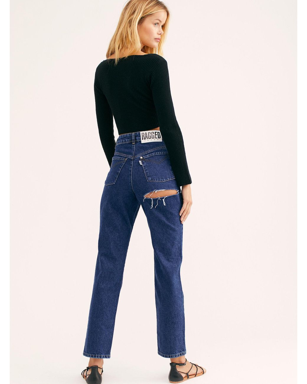 the ragged priest backslash mom jeans