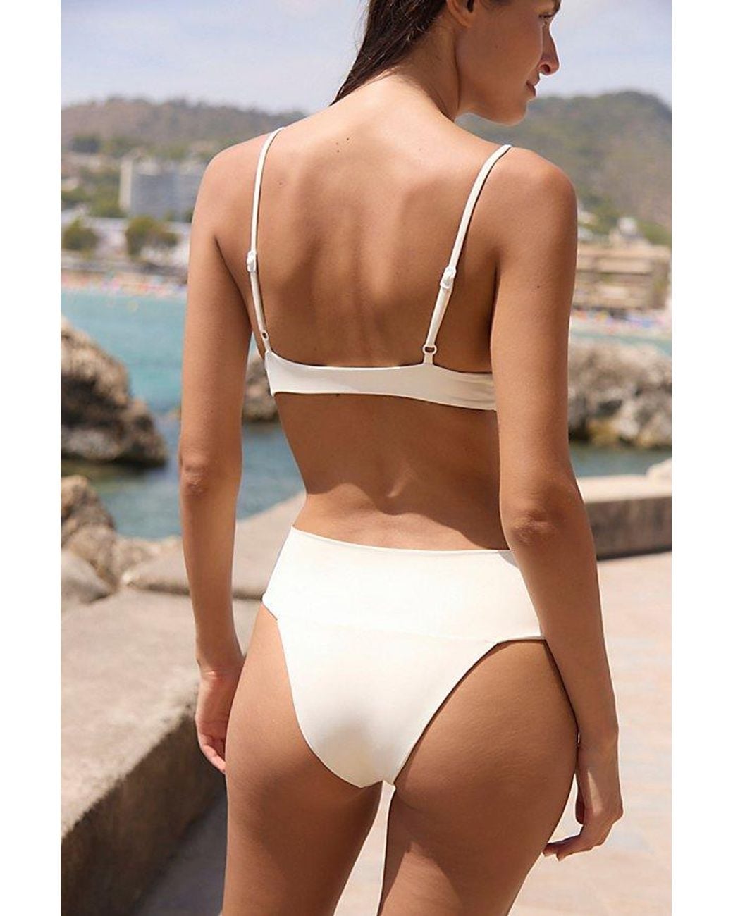 Toast Multicolor Signature Knot Bikini Top