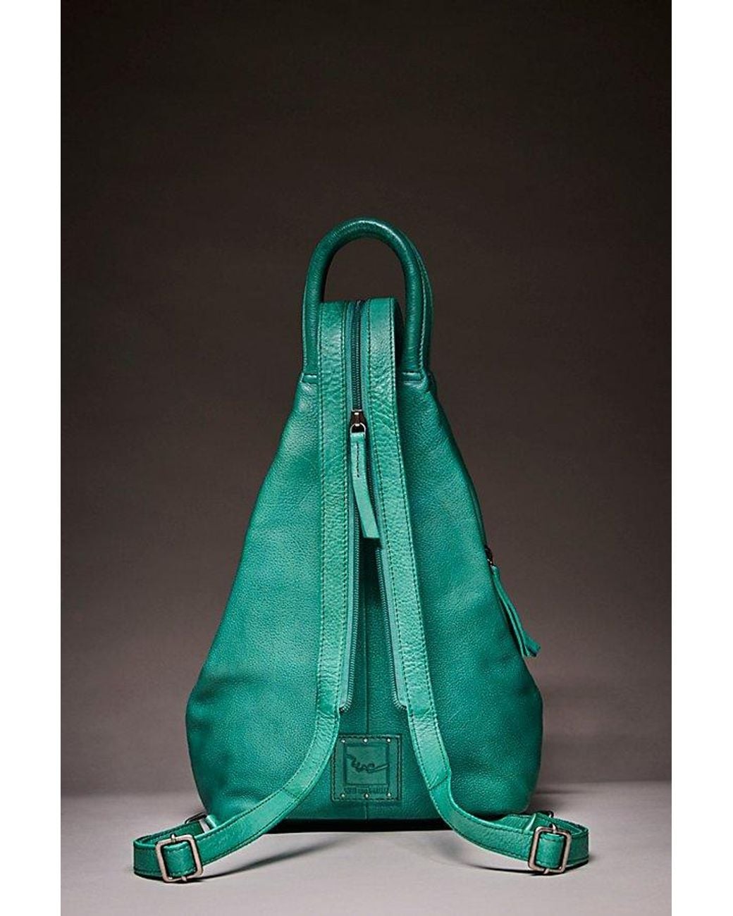 Free People Green Soho Convertible Sling Bag
