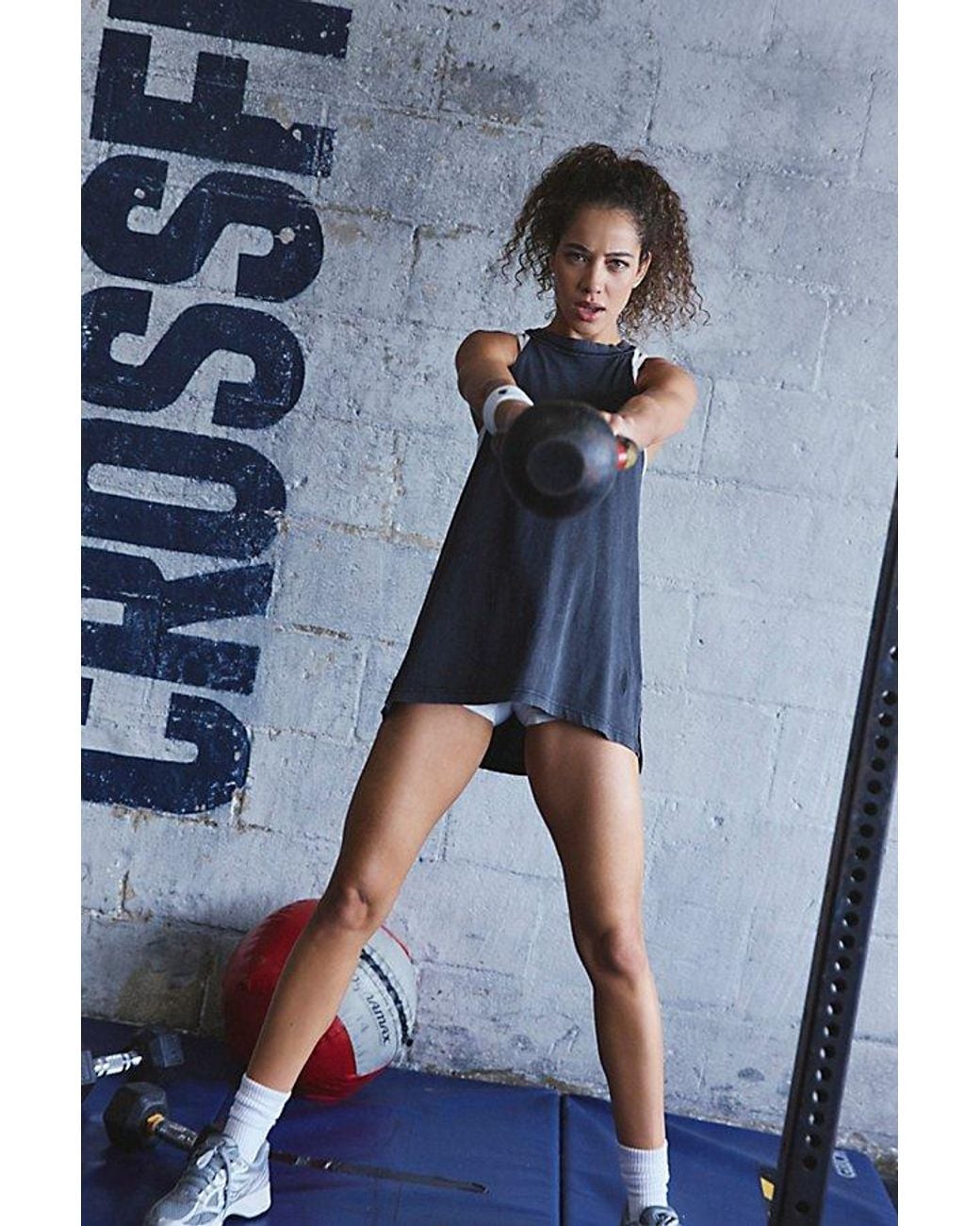 Fp Movement Blue Tiny Dancer Tunic Tank