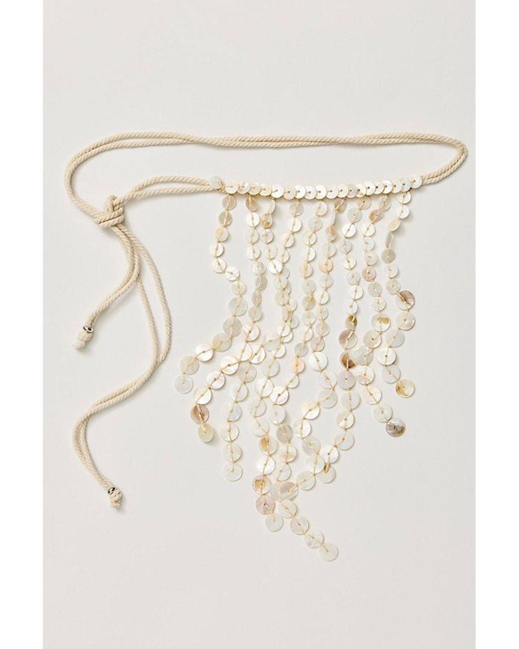 Free People Natural Sirens Song Wrap Belt