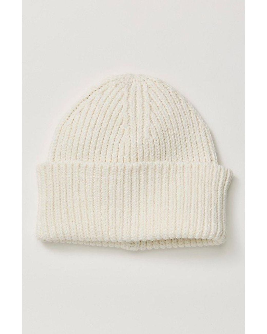 Free People Green So Marled Cotton Beanie