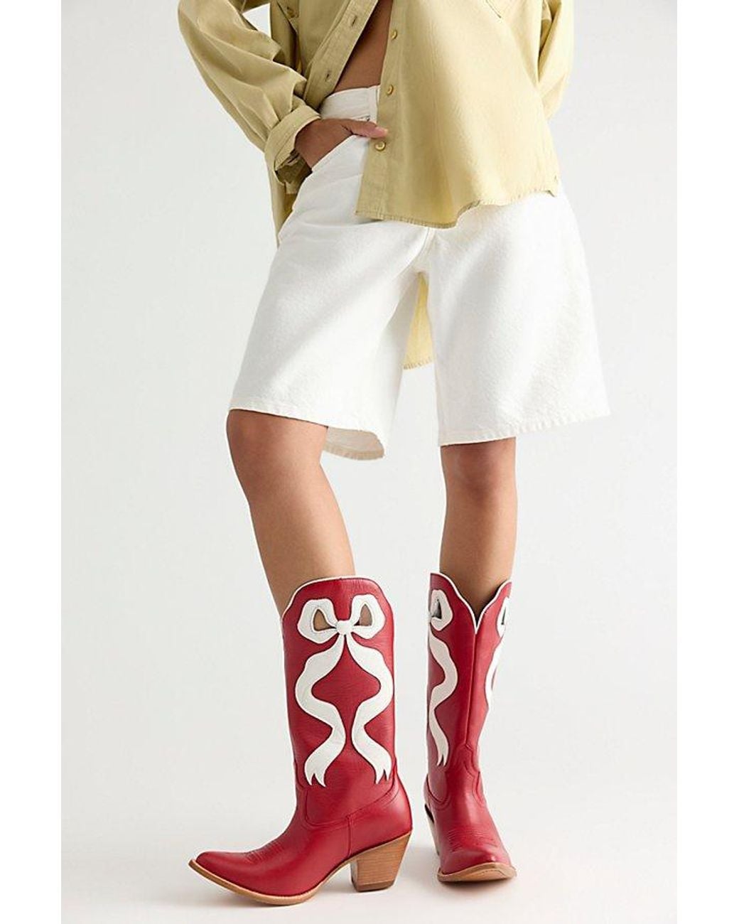 Ariat White Beaux J-Toe Western Boots