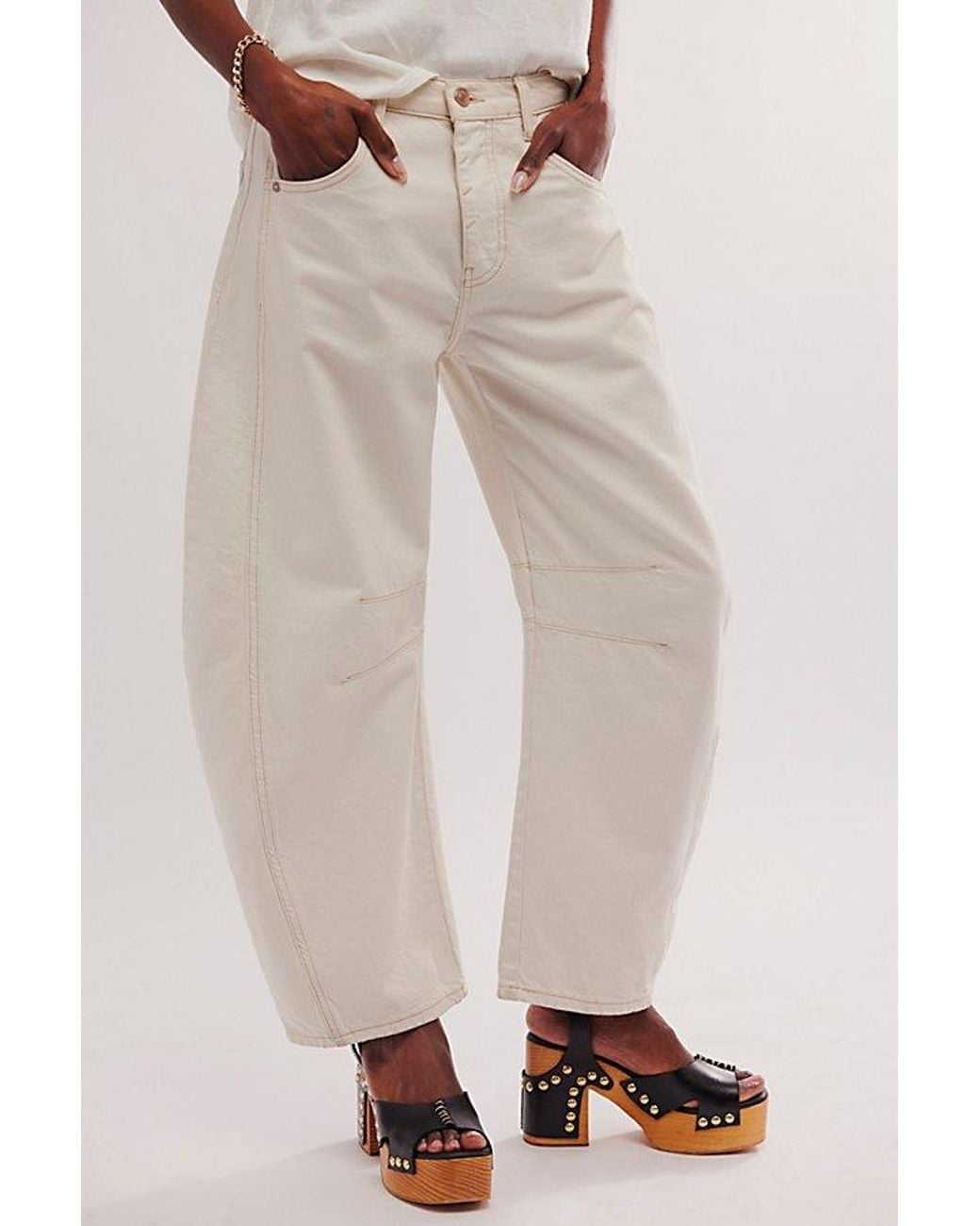 Free People Natural Cecily Clogs