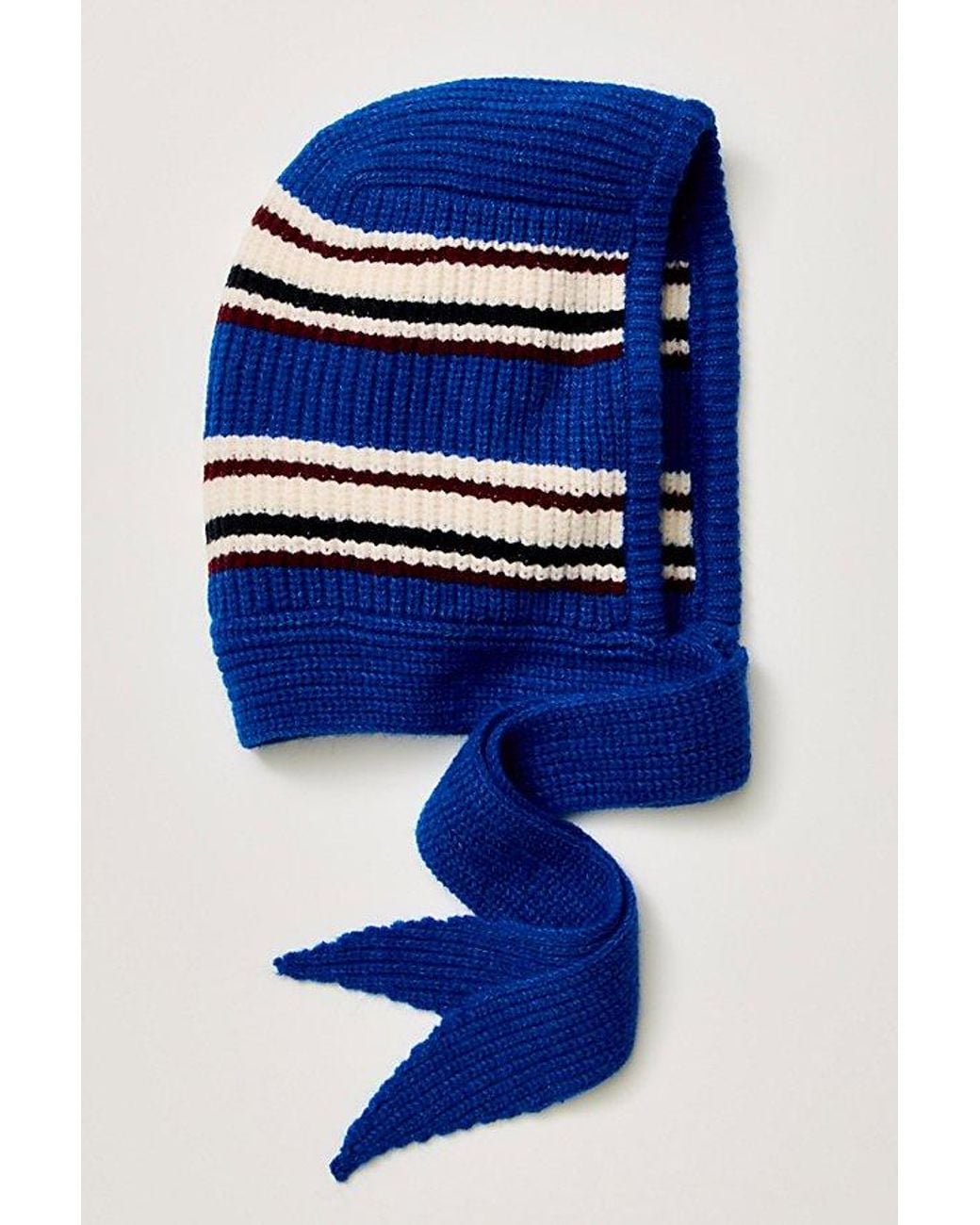 Free People Blue Rugby Stripe Balabonnet