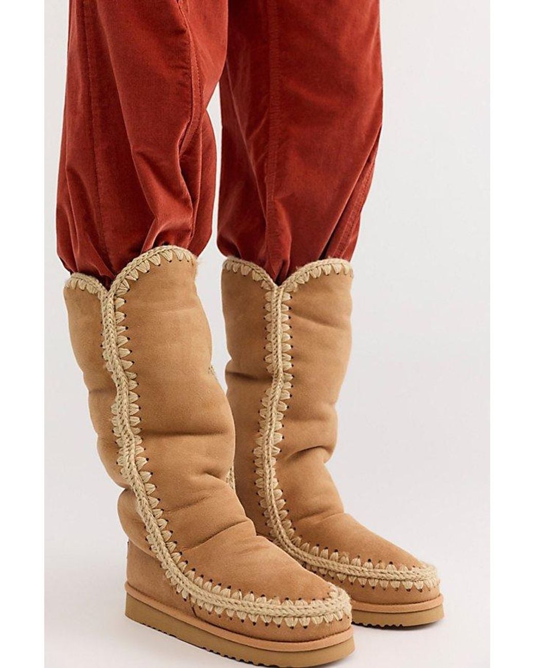 Mou Red Bergy Boots
