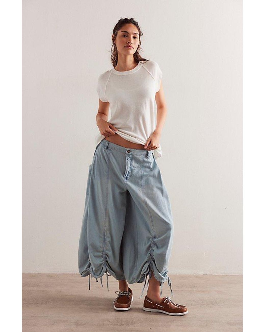 Free People ★ We The Free Lily Fields Cinch Jeans free-people-Liquid-Sky-We-The-